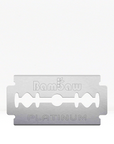 Bamboo razor blade with 'Bambaw' branding on a white background
