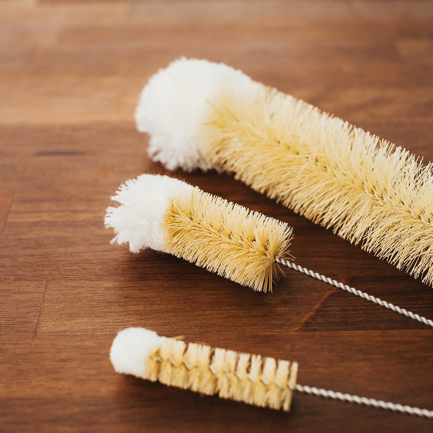 Flaschenbürsten – 3er Set l Bambaw