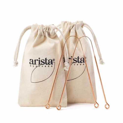 Zungenschaber aus Kupfer | 2er Pack