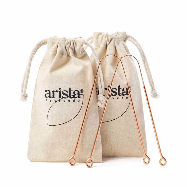 Zungenschaber aus Kupfer | 2er Pack