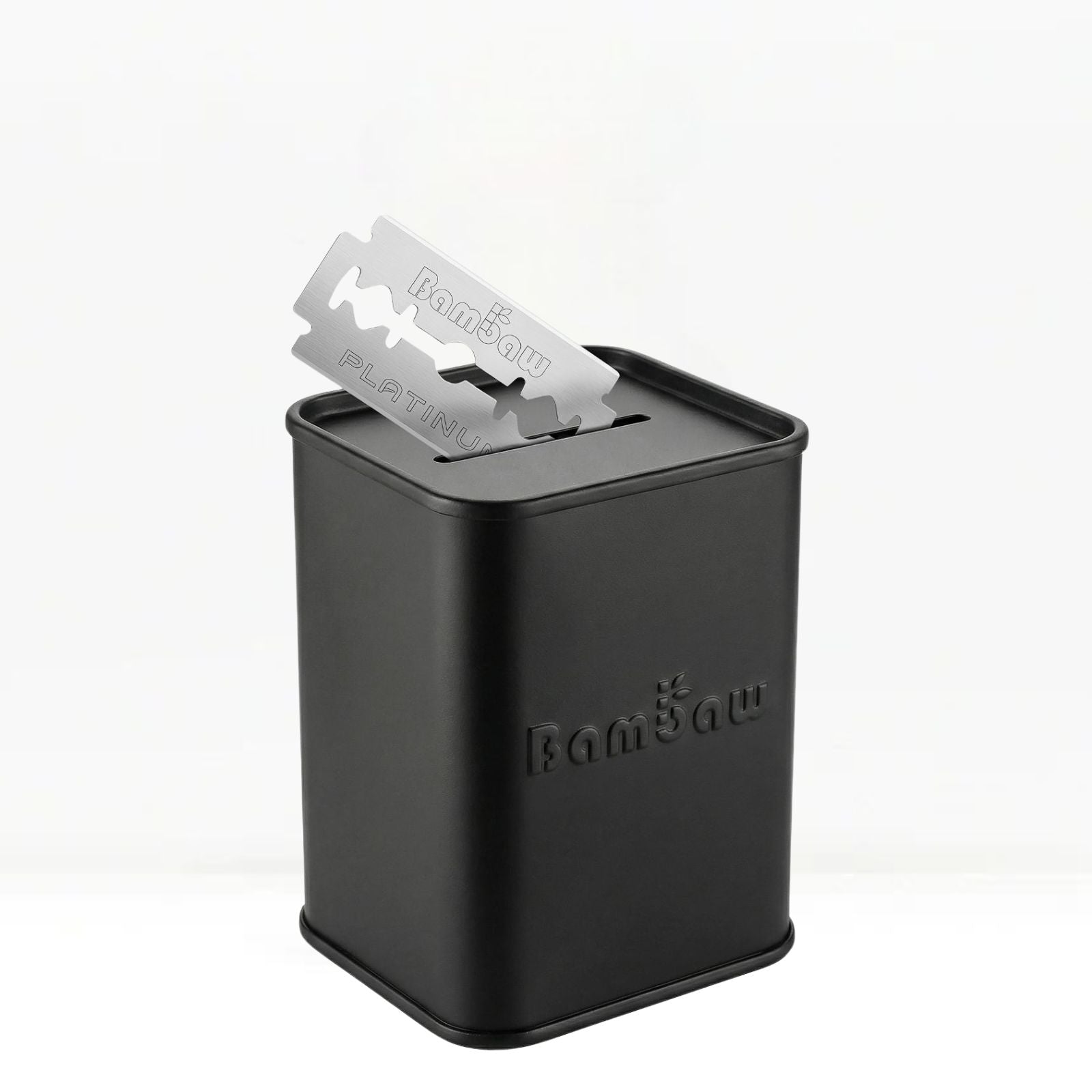 rasierklingen aufbewahrung Rasierklingen-Box aus Metall | Recycelbarer Klingenbehälter Größe:Kallax 2er (76 x 39cm) Aufbewahrungsbox Boxen mit Deckel Textil