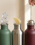 Wiederverwendbare Flasche Edelstahl