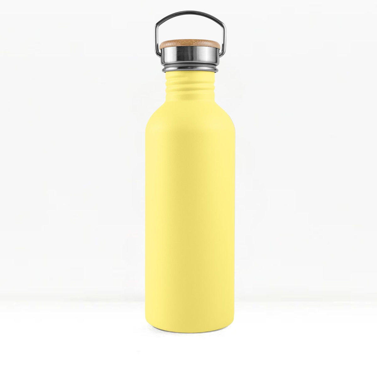 Wiederverwendbare Flasche Edelstahl | Sonnengelb | 750ml