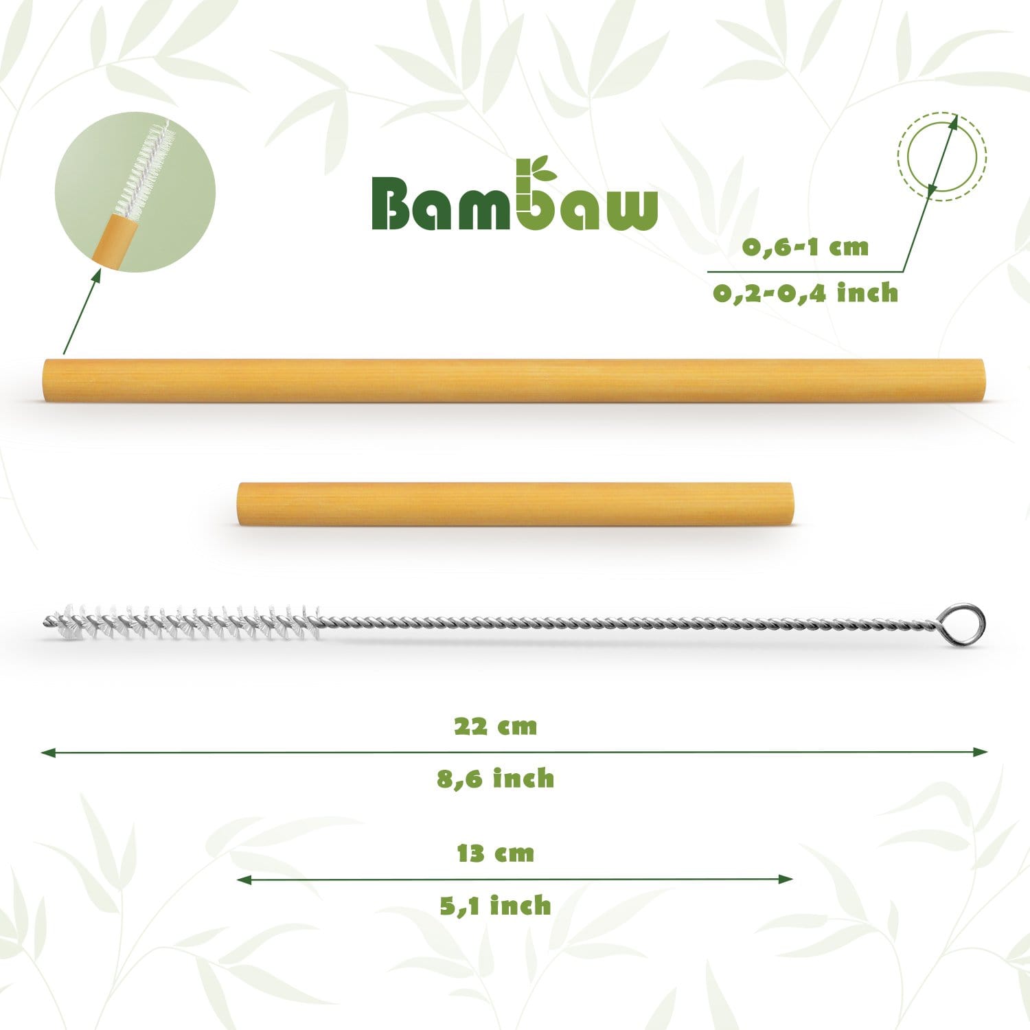 Bambusstrohhalme – Bambaw